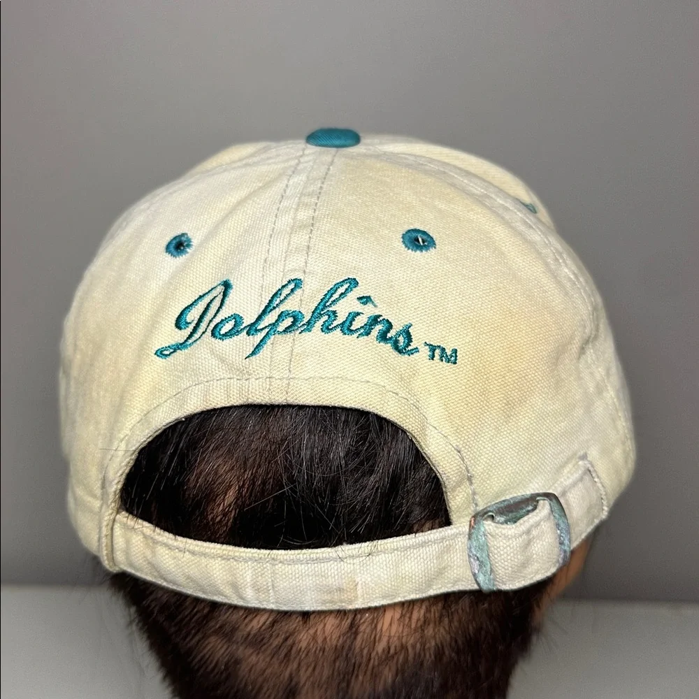 Team NFL Miami Dolphins vintage Cap with Teal Brim